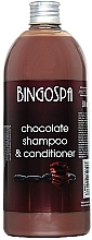 Fragrances, Perfumes, Cosmetics Chocolate Shampoo-Conditioner - BingoSpa Chocolate Shampoo-Conditioner