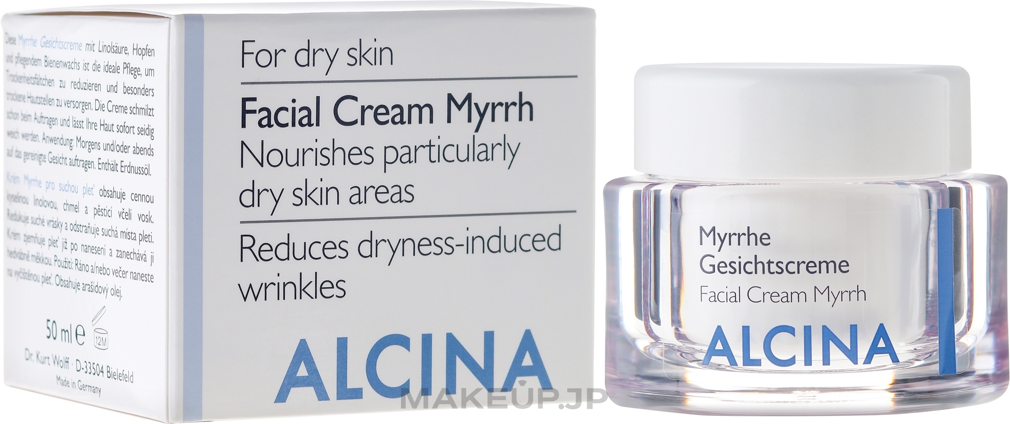 Facial Cream Myrrh - Alcina T Facial Cream Myrrh — photo 50 ml