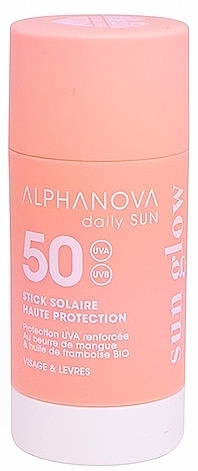 Sunscreen Face Stick - Alphanova High Protection Face Sun Stick SPF 50 — photo N1