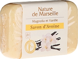 Fragrances, Perfumes, Cosmetics Magnolia Vanilla Oat Soap - Nature de Marseille Soap