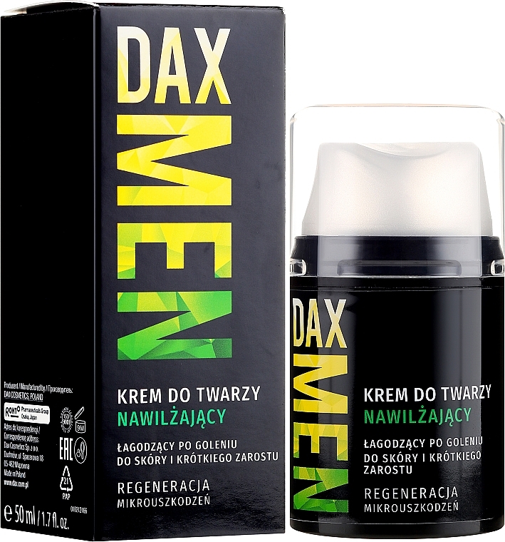 Men Moisturizing Mattifying Cream - DAX Men — photo N1