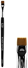 Fragrances, Perfumes, Cosmetics Eyebrow Brush - CTR Black Style LB-03