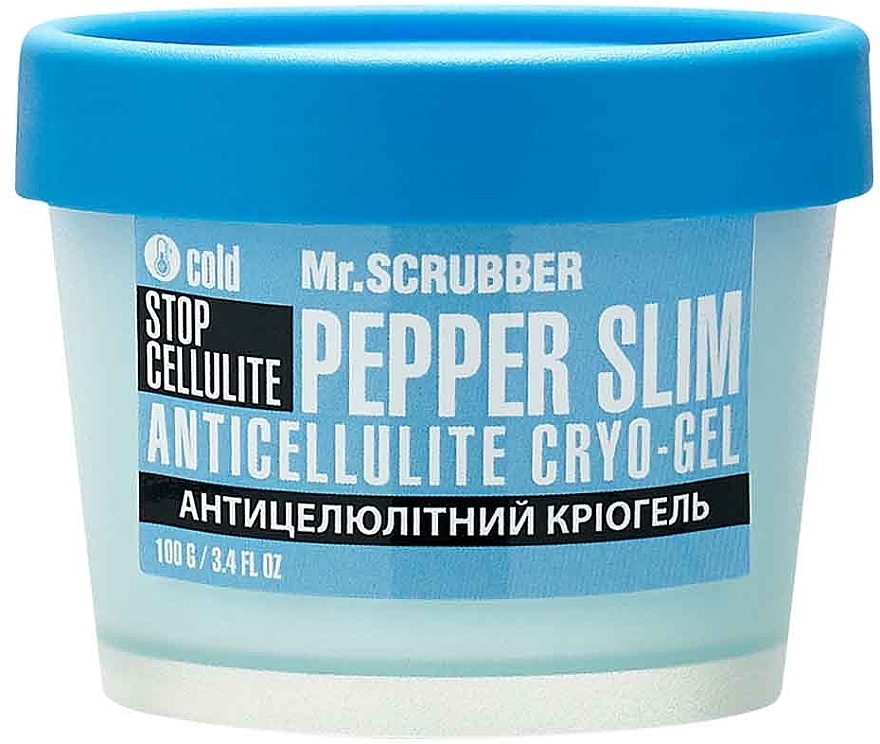 Anti-Cellulite Cryo Body Gel - Mr.Scrubber Stop Cellulite Pepper Slim Anticellulite Cryo-Gel — photo N2