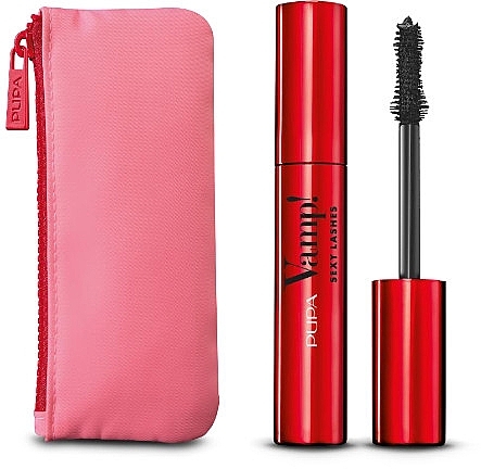 セット - Pupa Vamp! Sexy Lashes (mascara/12ml + pouch) — photo N1