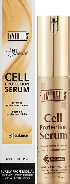 Face Serum - GlyMed Plus Cell Science Cell Protection Serum — photo N2