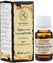 Essential Oil "Palmarose" - Aromatika — photo N1