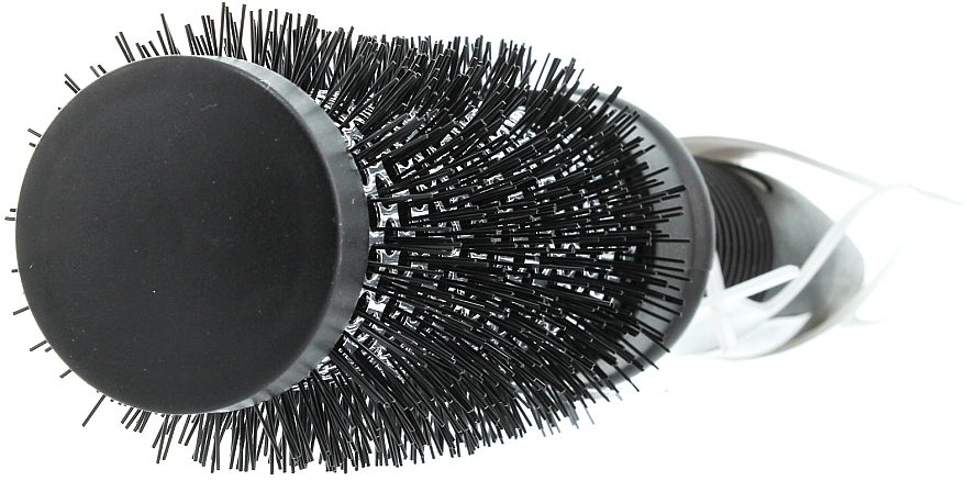 Hair Brush with Rubber Handle - Titania — photo N2