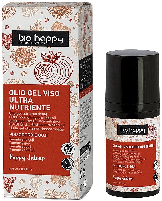 Tomato & Goji Berry Facial Oil Gel - Bio Happy Face Gel Oiltomato And Goji Berry — photo N1