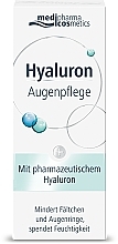 Eye Care Cream - Pharma Hyaluron Pharmatheiss Cosmetics Eye Care — photo N4