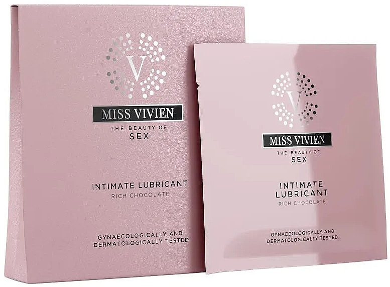 Rose Chocolate Water-Based Lubricant - Miss Vivien Intimate Lubricant Rich Chocolate — photo N1