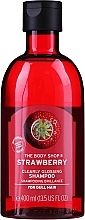 Fragrances, Perfumes, Cosmetics Strawberry Shampoo - The Body Shop Strawberry Clearly Glossing Shampoo