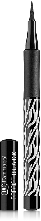 Eye Liner - Dermacol Black Sensation Precise black — photo N1