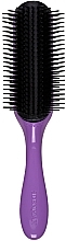 Fragrances, Perfumes, Cosmetics D4 Hair Brush, black and purple - Denman Original Styling Brush D4 African Violet