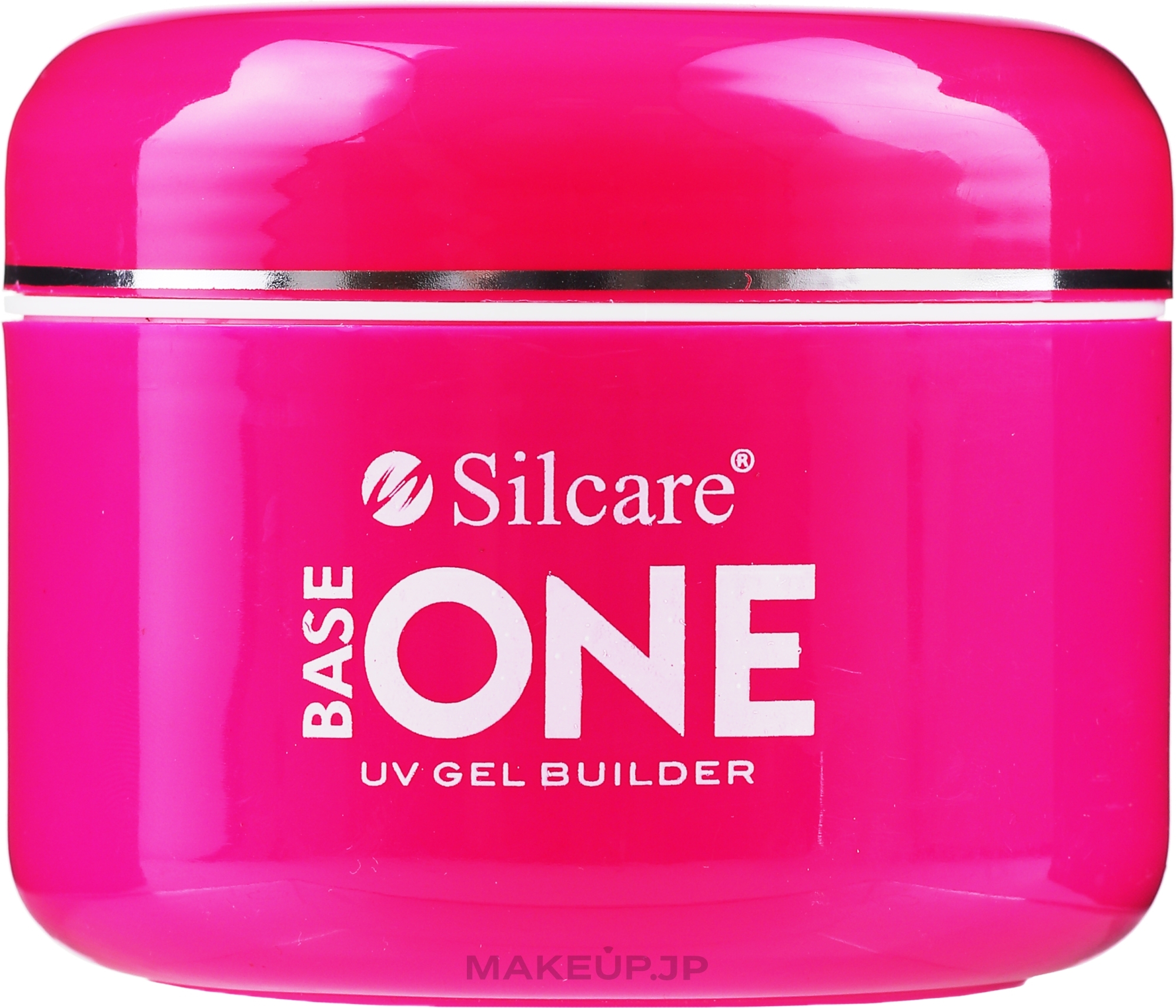 Nail Gel Polish - Silcare Base One Thick Violet — photo 15 g