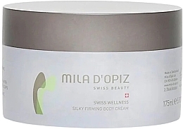 Fragrances, Perfumes, Cosmetics Firming Body Cream - Mila D'Opiz Swiss Wellness Silky Firming Body Cream