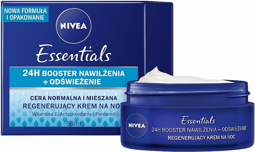 Repair Night Cream - NIVEA Aqua Effect — photo N1