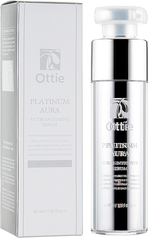 Platinum Luxury Anti-Aging Serum - Ottie Platinum Aura Vital Nutri-Intensive Serum — photo N1