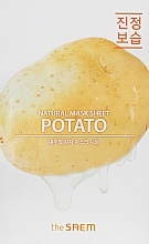 Facial Sheet Mask "Potato" - The Saem Natural Potato Mask Sheet — photo N1