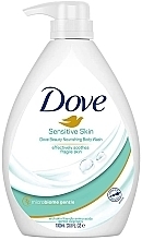 Fragrances, Perfumes, Cosmetics Sensitive Skin Shower Gel - Dove Beauty Nourishing Sensitive Skin Body Wash