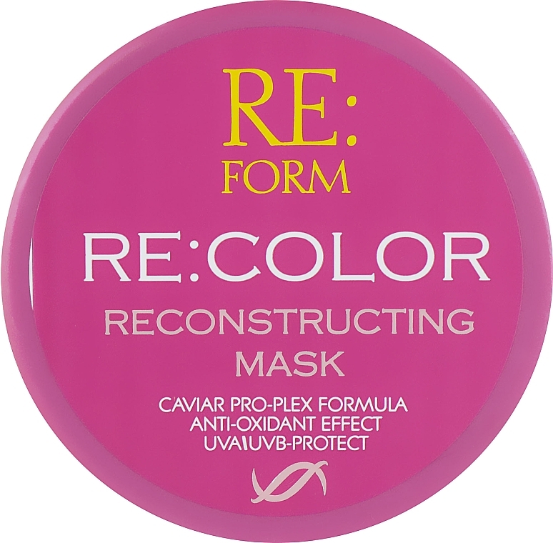 Reconstructing Mask for Colored Hair "Re:Color" - Re:form Re:color Reconstructing Mask — photo N1