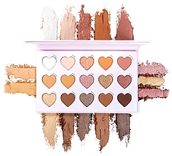 Fragrances, Perfumes, Cosmetics Eyeshadow Palette - With Love Cosmetics Hearts Of Nude Palette