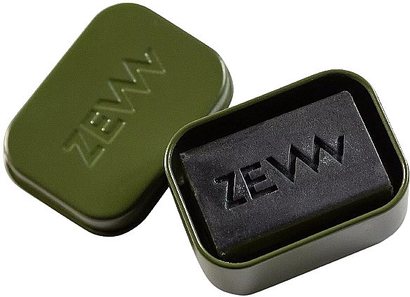 Metal Soap Holder, green - Zew For Men Soap Holder — photo N2