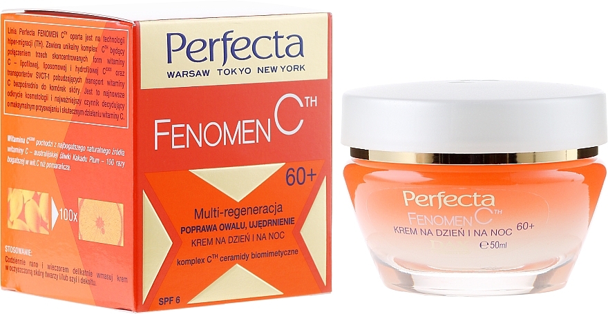 Cream for Mature Skin - Perfecta Fenomen C Face Cream 60+ — photo N1