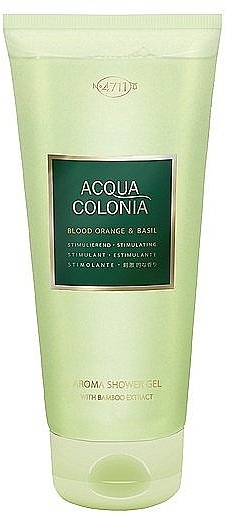 Maurer & Wirtz 4711 Acqua Colonia Blood Orange & Basil - Shower Gel — photo N7