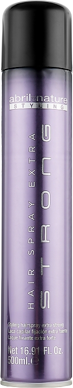 Extra Strong Hold Hair Spray - Abril et Nature Advanced Stiyling Hair Spray Extra Strong — photo N1