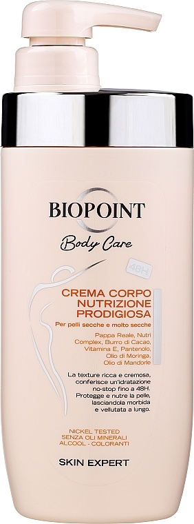 Body Cream for Dry Skin - Biopoint Body Care Divine Crema Corpo — photo N2