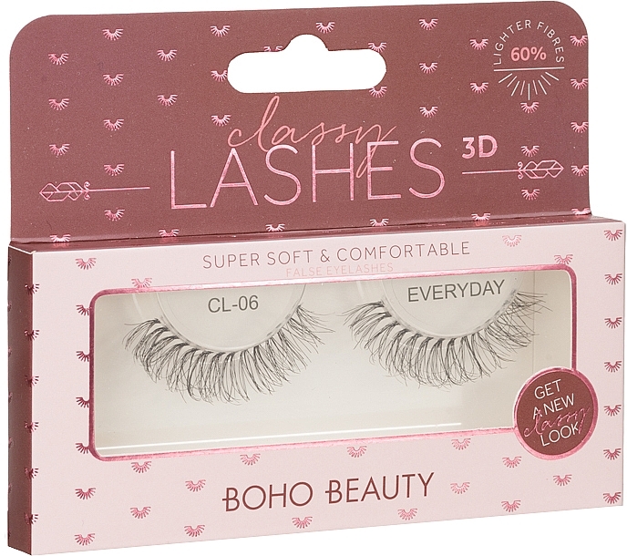 False Lashes - Boho Beauty Classy Lashes 3D — photo N1