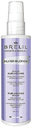Anti-Yellow Spray - Brelil Silver Blonde Sublimeches Spray — photo N1
