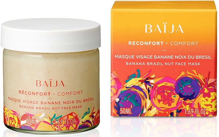 Face Mask - Baija Banana Brazil Nut Face Mask — photo N1