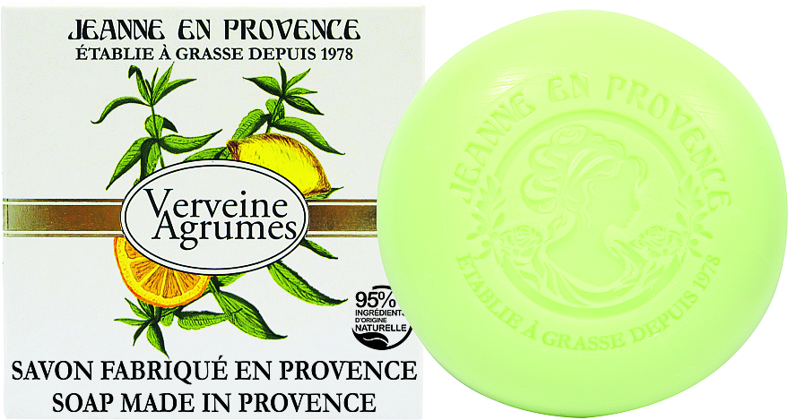 Soap "Verbena" - Jeanne en Provence Verveine Verbena Soap — photo N2