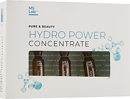 Fragrances, Perfumes, Cosmetics Active Concentrate for Deep and Natural Skin Hydration - MS Laboratory Hydro Power Concentrate