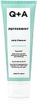 Fragrances, Perfumes, Cosmetics Mint Face Cleanser - Q+A Peppermint Daily Cleanser