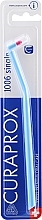 Fragrances, Perfumes, Cosmetics Mono Toothbrush "Single CS 1006", blue & pink - Curaprox