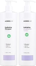 Set - Morris Hair Hydrating Synergy Kit (SHMP/1000ml + cond/1000ml) — photo N3