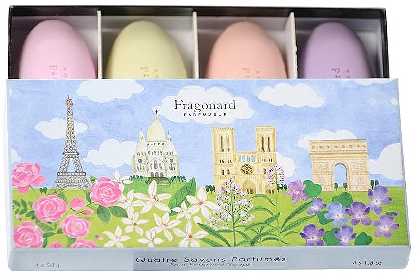 Fragonard Paris Soaps Set - Set (soap/50gx4) — photo N1