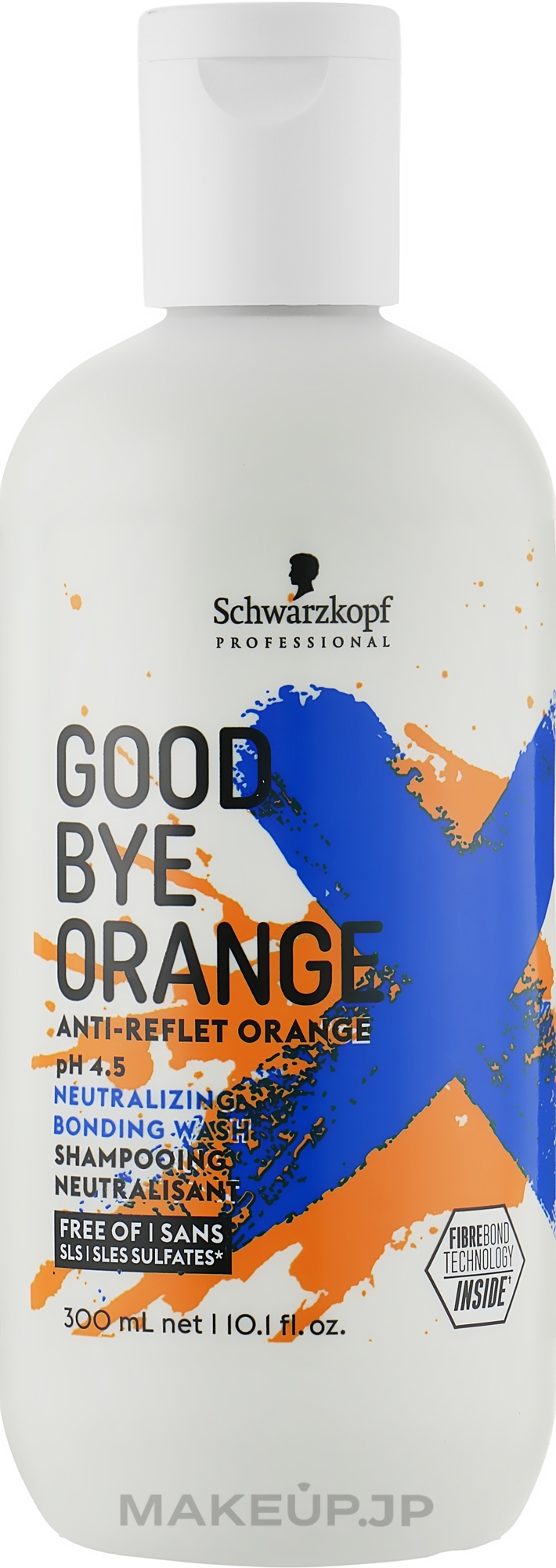 Sulfate-Free Anti-Orange Shampoo - Schwarzkopf Professional Goodbye Orange Shampoo — photo 300 ml