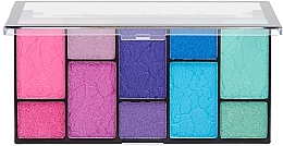 Eyeshadow Palette - Makeup Revolution Reloaded Dimension Eyeshadow Palette Vivid Passion — photo N3