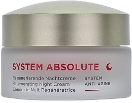 Regenerating Night Face Cream - Annemarie Borlind System Absolute Regenerating Night Cream — photo N2