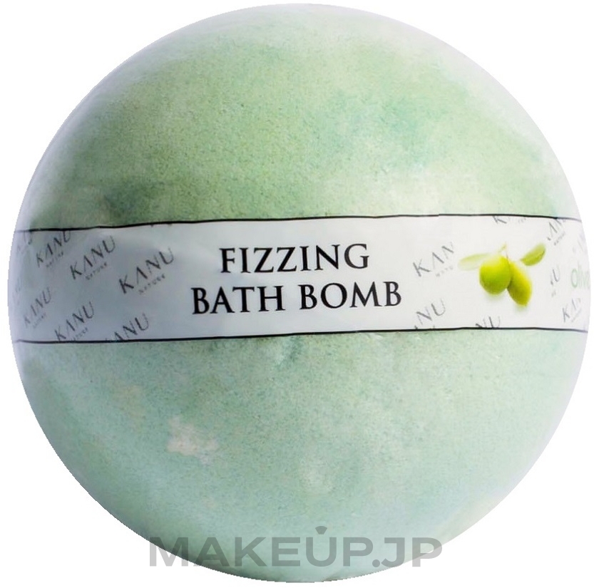 Bath Bomb "Olive Tree" - Kanu Nature Fizzing Bath Bomb Olive Tree — photo 160 g