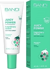 Fragrances, Perfumes, Cosmetics Soothing Face Sorbet - Bandi Professional Juicy Power Soothing Sorbet Grape + Ectoine