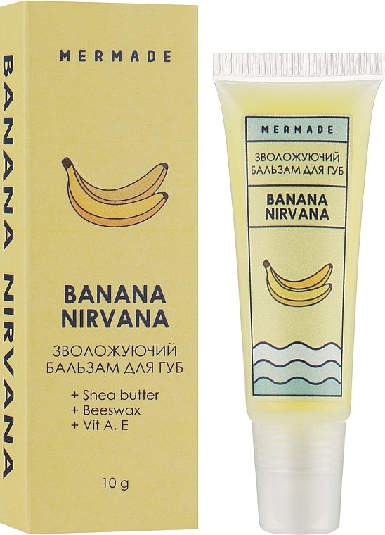 Moisturizing Lip Balm - Mermade Banana Nirvana — photo N2