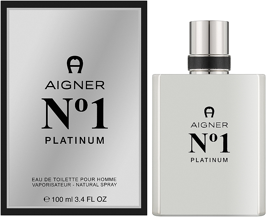 Aigner No 1 Platinum - Eau de Toilette — photo N2