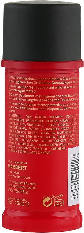 Deodorant-Cream - Marbert Man Classic Deodorant Cream  — photo N2