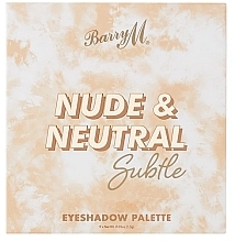 Fragrances, Perfumes, Cosmetics Eyeshadow Palette - Barry M Nude & Neutral Eyeshadow Palette