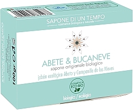 Fir & Snowdrop Organic Soap - Sapone Di Un Tempo Organic Soap Fir And Snowdrop — photo N1