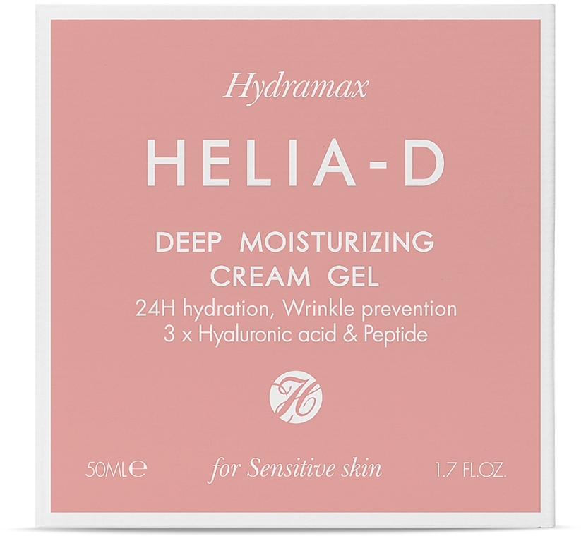 Deep Moisturizing Cream Gel for Sensitive Skin - Helia-D Hydramax Deep Moisturizing Cream Gel For Sensitive Skin — photo N2